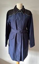 Genuine Prada Ladies Navy & Black Mac, size 42 (UK 10)