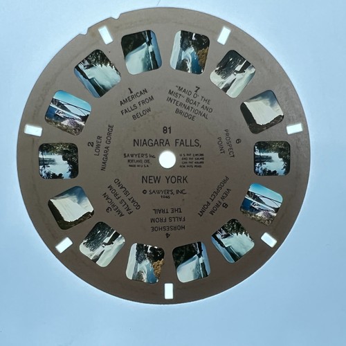 Vintage view master slide reel - view-master,