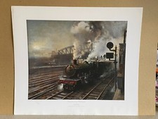 steam engine Art print