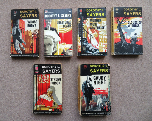 Vintage dorothy sayers - 6x,