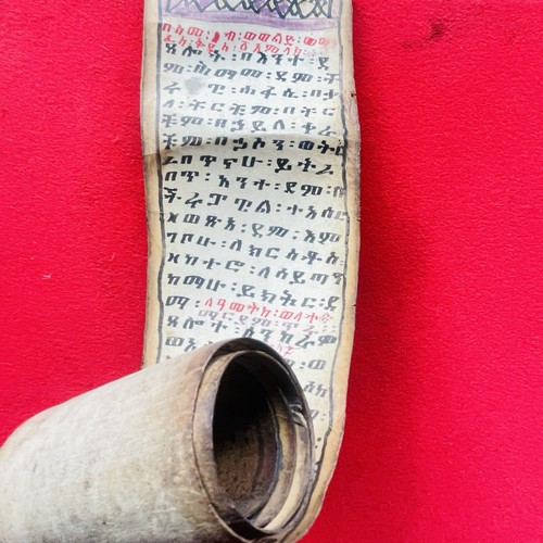 Antique mini healing scroll - antique,