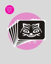 25 Cat/Tiger  Themed Glitter