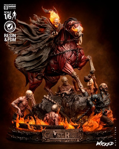 Ghost rider billy diorama - ghost,
