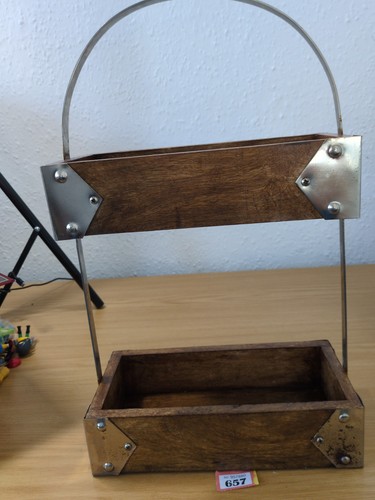 Rustic tier wooden shelves - rustic,