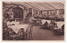 An Early Post Card of The Conservatory, Cober Hill, Cloughton. North Yorkshire
