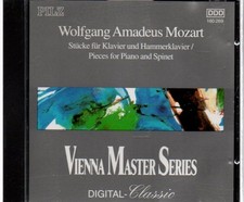 Mozart - Pieces for Piano and Spinet (Vienna Master Series CD 1992)