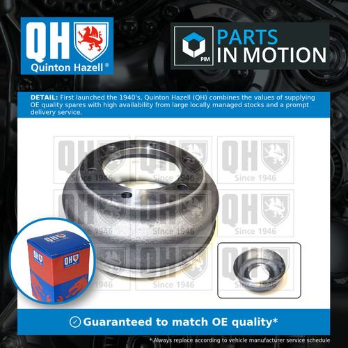 Brake drum rear bdr629 - drum,