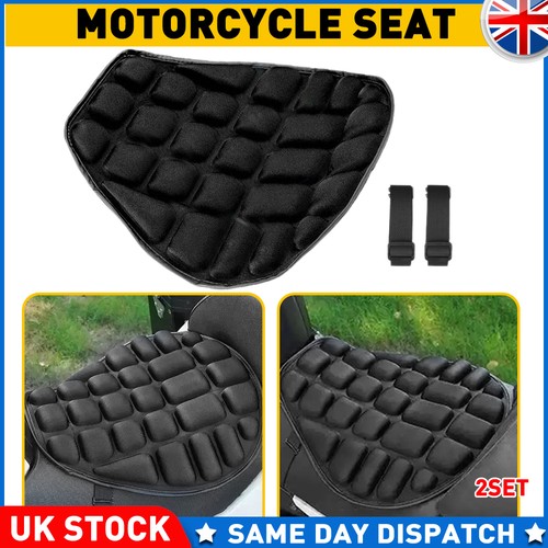 Motorcycle seat pad - 2x,