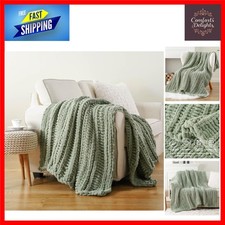 Handmade Chunky Knit Throw