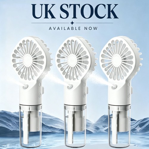 3pcs water spray mist fan - 5/3pcs,