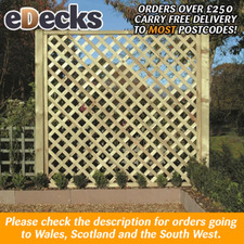 Heavy Duty Diamond Lattice