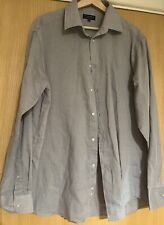 Men`s grey long sleeves shirt by Taylor & Wright size 16.5 collar