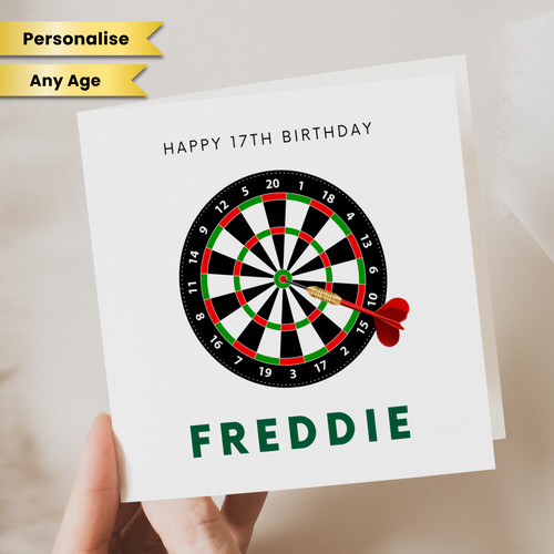 Personalised 17th birthday - 17th,
