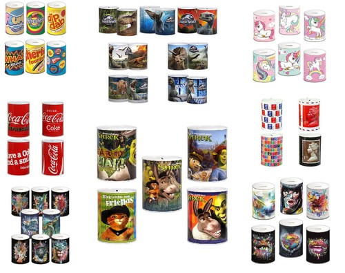 Set piggy bank kids money - 4,