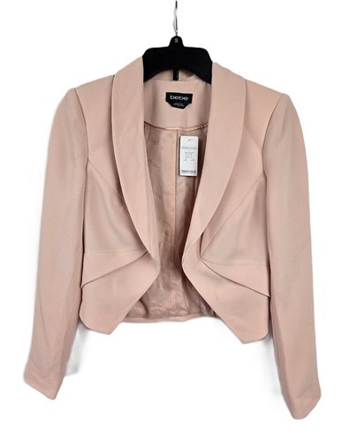 Nwt bebe pale salmon textured - salmon,