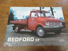 BEDFORD CF  PICKUP FEBRUARY 1973 NORWEGIAN SALES  BROCHURE RARE BROCHURE 