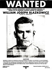 Wolfenstein Wanted Poster William Blazkowicz Terror Billy – Gaming Art Print BJ