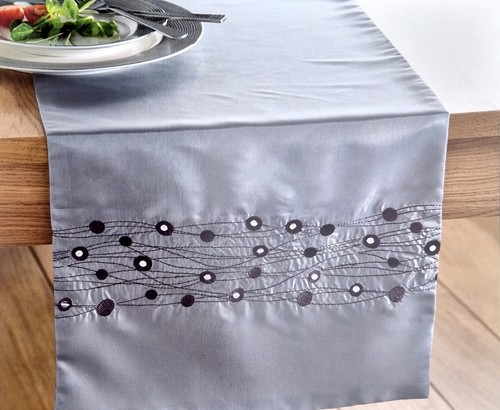 Table runner taffeta - x, 72"
