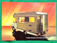 1979 FORD TRANSIT Mk2 CAMPER VAN/MOTORHOMES Sales Brochure MINT CONDITION