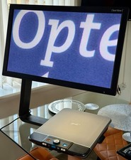 Optelec Clear View C Desktop Magnifying Reader. With 24" HD TFT screen