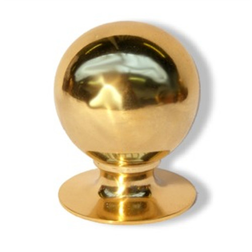 Solid brass ball - end, finials