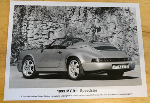 1993 porsche 911 speedster - my,