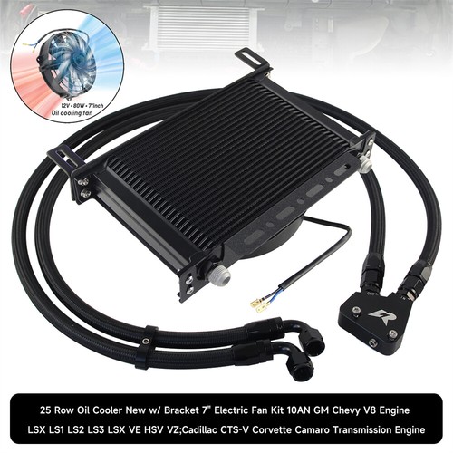 Oil cooler row - cooler, electric