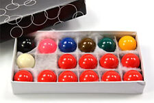 POWERGLIDE 1 3/4" (44.5mm) SNOOKER BALLS 17 PC SET FOR HOME USE TABLE