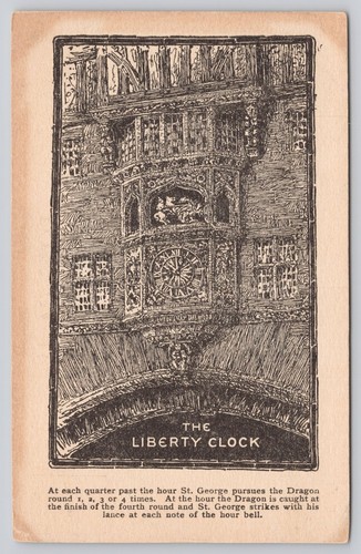 Vintage liberty clock london - vintage,
