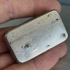 Silver Coloured Snuff/ Tobacco