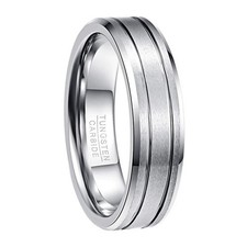 6MM Silver Color Tungsten