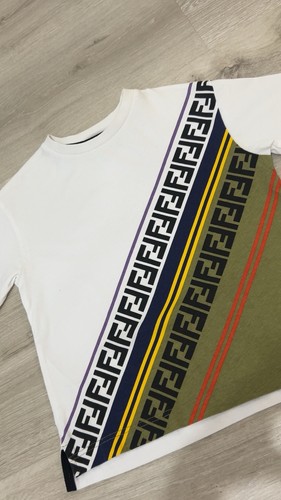 Fendi kids boys cotton short - kids,