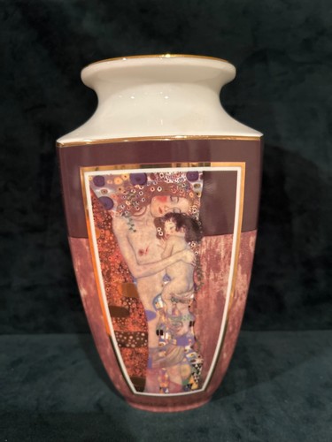 Goebel vase gustav klimt - gustav, three