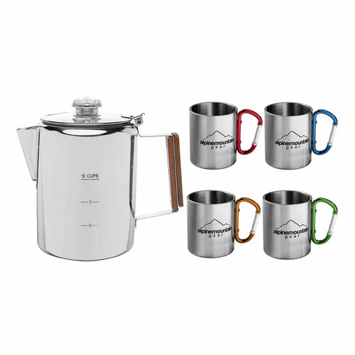 Alpine mountain gear - mountain, coffee