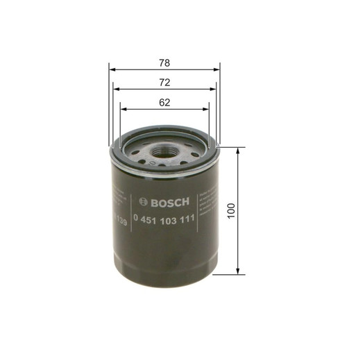 Bosch engine oil filter - bosch,