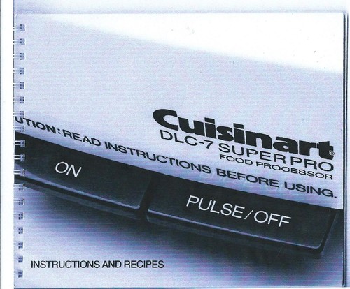 Cuisinart food processor model - cuisinart,