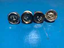 4 CLASSIC CAR GAUGES VOLTS OIL AMPS VAC