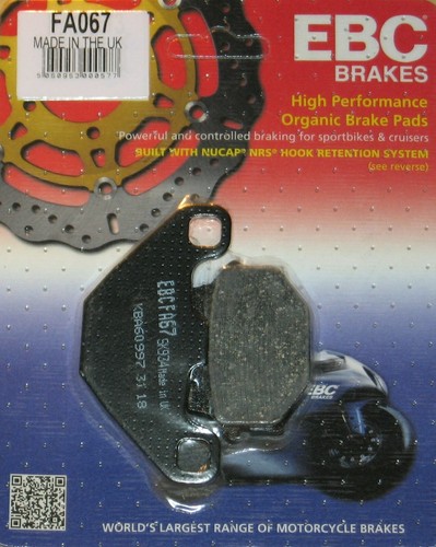 Brake pads for kawasaki - for,