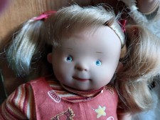 Rare Vintage 13” Holly Sally Doll By Artist Marie-Luise Schulz White Balloon