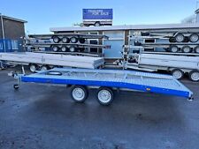 Car Trailer Transporter Beaver Tail Twin Axle 2700kg 4.5m x 1.95m 15ft x 6.4ft