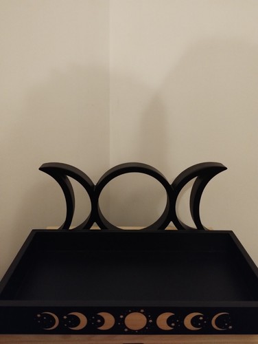 Wooden altar card holder - wooden,
