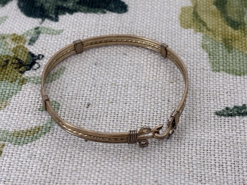 Vintage rolled gold wire - rolled,