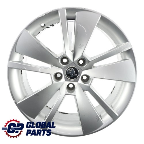 Skoda superb silver wheel - skoda, 3v