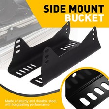 Pair Racing Bucket Seat Side Mounts Universal Fits For OMP Sparco Cobra etc