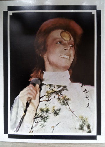 David bowie original 1974 fan - 1974,