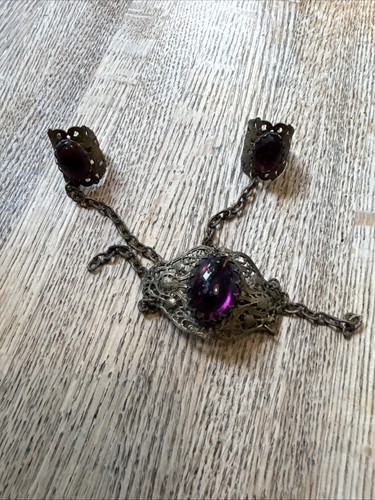 Vintage brass filigree - filigree, slave