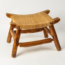 Antique Hickory Stool with