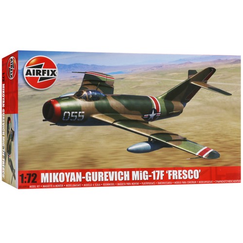Airfix mig 17f fresco - airfix, 1:72