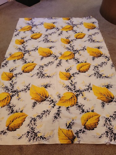 Vintage mid century - mid, yellow