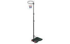 Portable Netball Hoop For Auction Height Adjustable Black